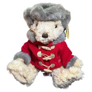 GIORGIO BEVERLY HILLS 2004 XMAS Holiday Herrington Bear w/ Tags (EUC/As New)